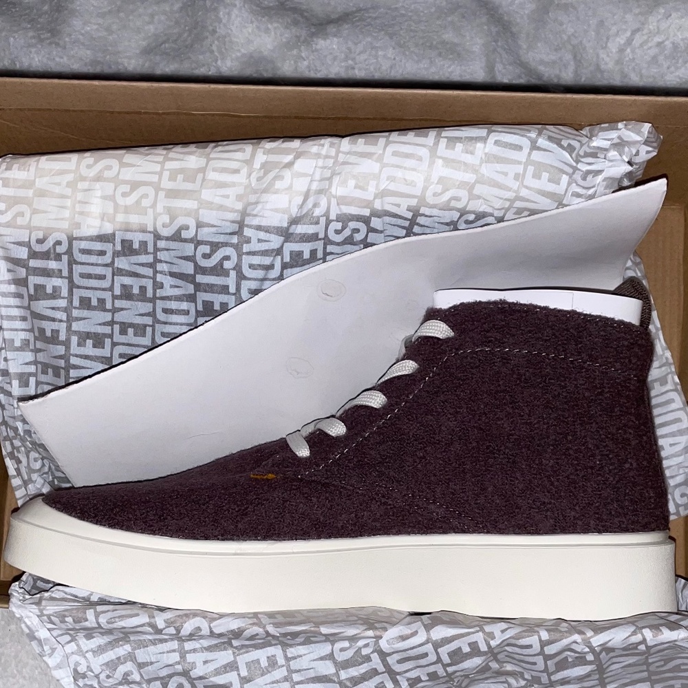 Steve Madden High top Sneakers Mens NEW